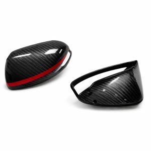 Coques de rétroviseurs en carbone Mercedes Classe C W205 Red-Line